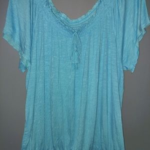 Northern Reflection Short Sleeve Blouse